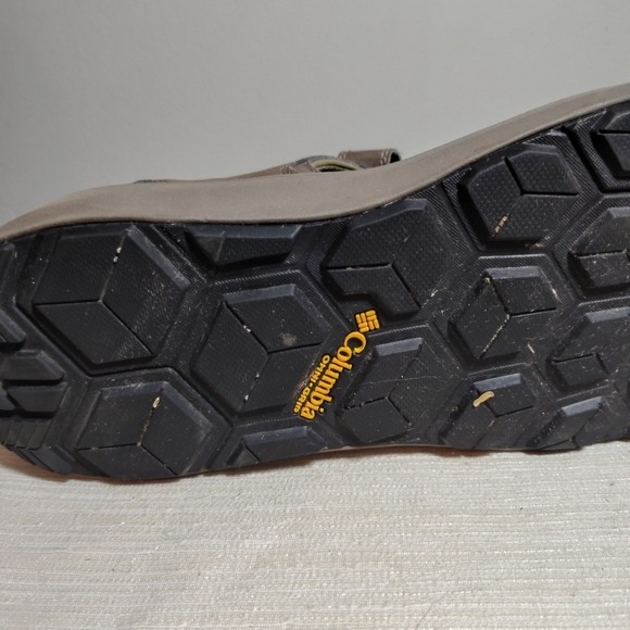 Columbia Hiking Sandals Mens 11 Strappy Brown‎ Hook & Loop Casual YM5363-255 - Picture 11 of 15